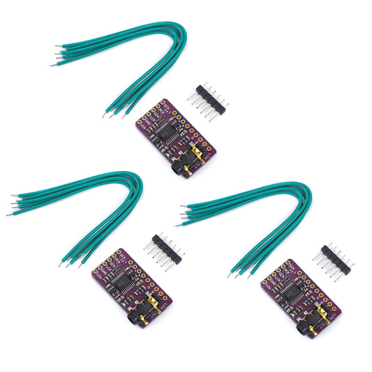 Teyleten Robot PCM5102 PCM5102A AUX Stereo Digital Audio DAC Decoder Board Module Player Voice Digital-to-Analog Converter IIS I2S for Arduino