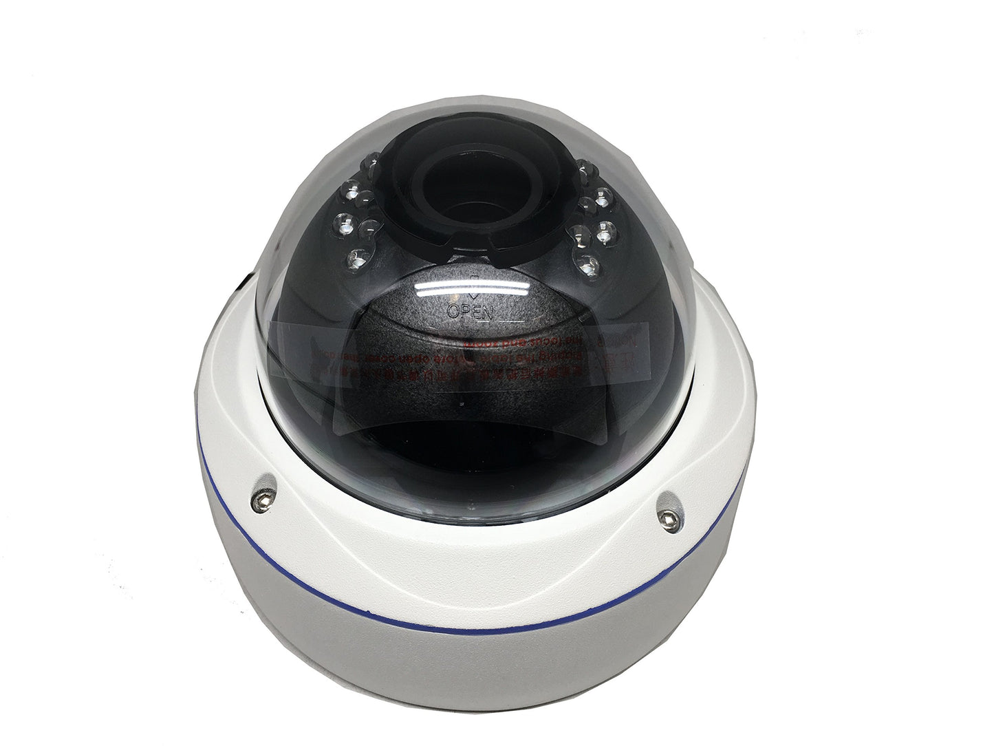 101AV 1080P True Full-HD 4in1 (TVI, AHD, CVI, CVBS) 2.8-12mm Varifocal Lens IR in/Outdoor Dome Camera 2.1 Megapixel 1920x1080 Image Sensor 18 pcs