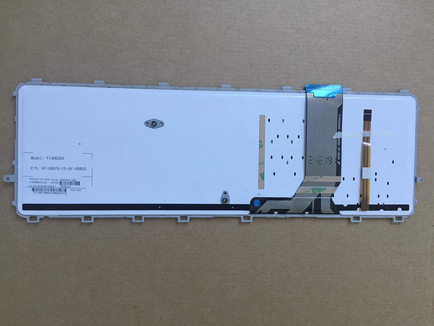 Original New for HP Envy Touchsmart M6-N015DX M6-N113DX M6-N168CA US Backlit Laptop Silver Keyboard