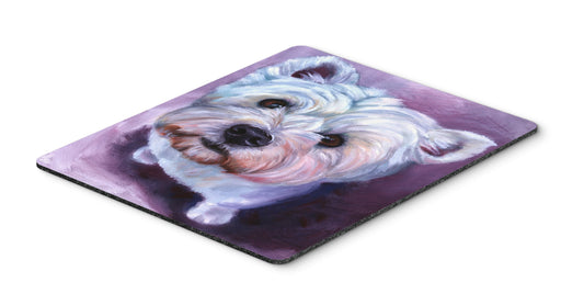 Caroline's Treasures 7400MP Whatsup Westie Mouse Pad, Hot Pad or Trivet for Home Office Gaming Working Computers Laptop Mouse Mat,Washable Large