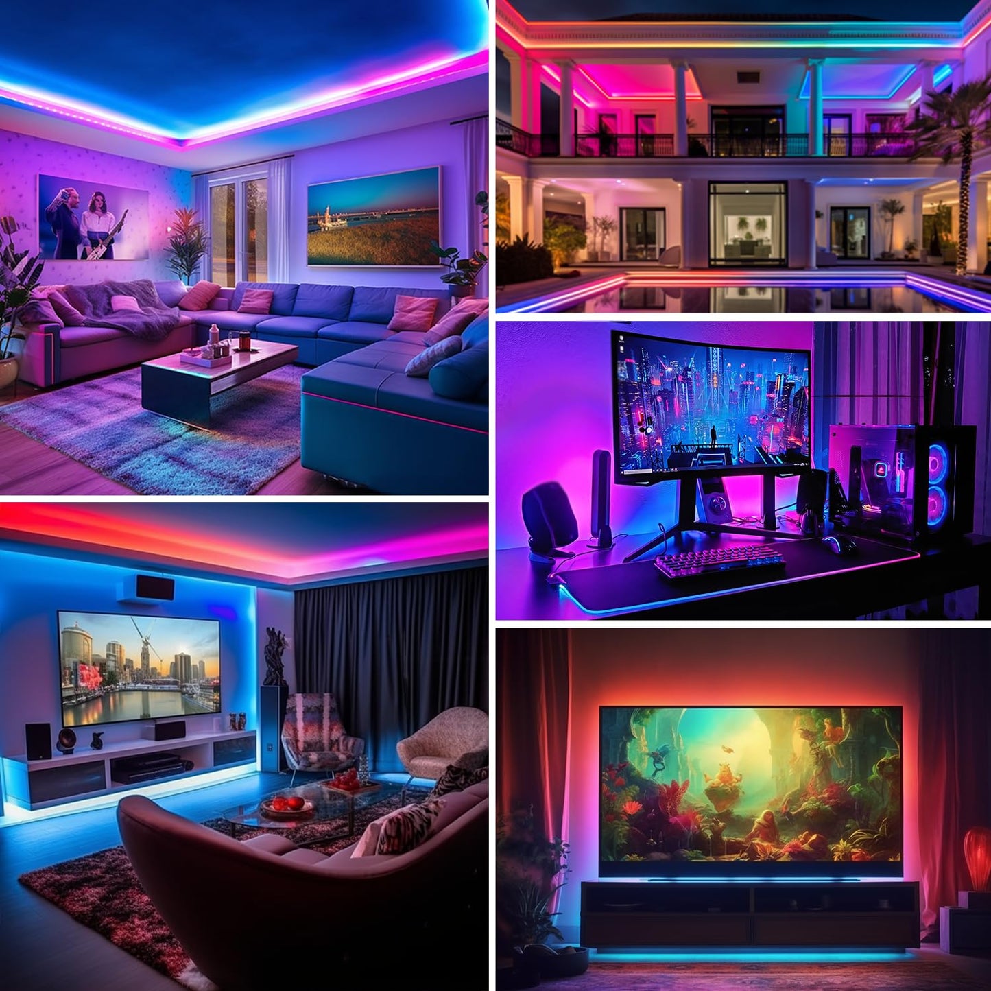 KWMSTPLT WS2812b 300Pixels 5M Individually Addressable LED Pixel Strip Programmable Full Dream Color SMD 5050 RGB Strip Rope Light DC 5V Waterproof