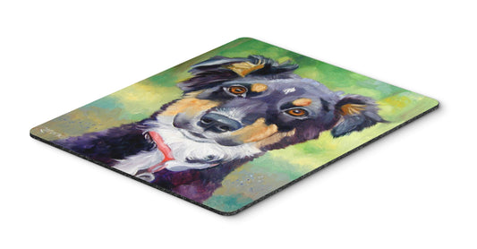 Caroline's Treasures 7373MP English Shepherd Mouse Pad, Hot Pad or Trivet for Home Office Gaming Working Computers Laptop Mouse Mat,Washable Large