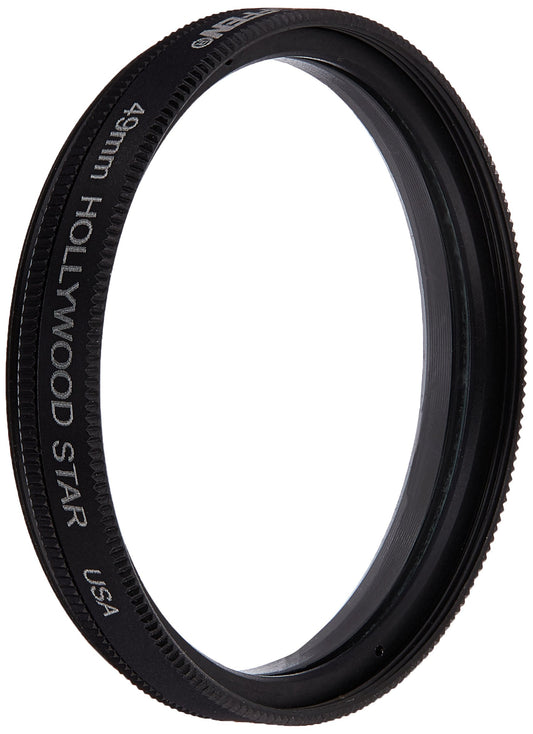 Tiffen 49mm Hollywood Star Filter - Starburst Effect - Aluminum Alloy - Clear