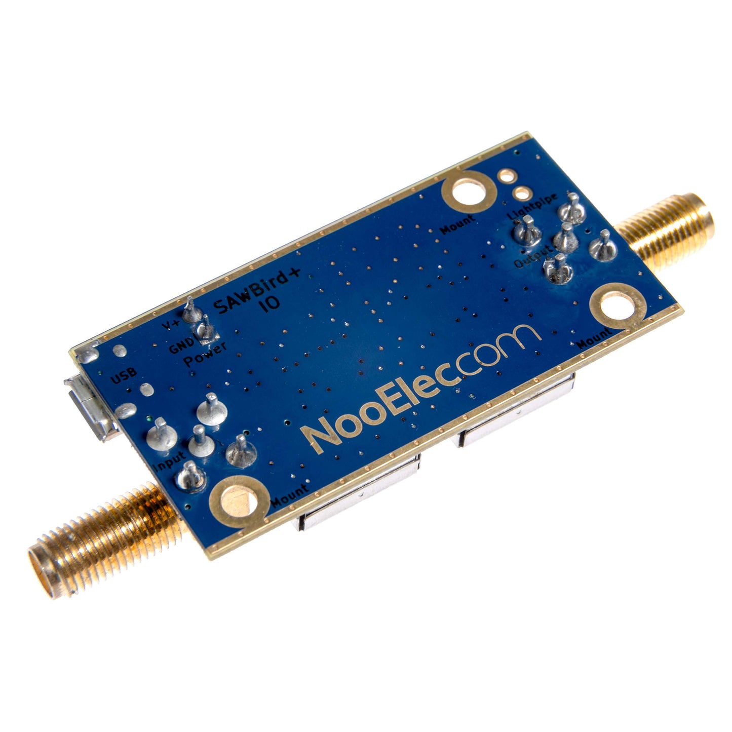 Nooelec SAWbird+ iO Barebones - Premium Saw & Cascaded Ultra-Low Noise LNA Module for Inmarsat Applications. 1542MHz Center Frequency