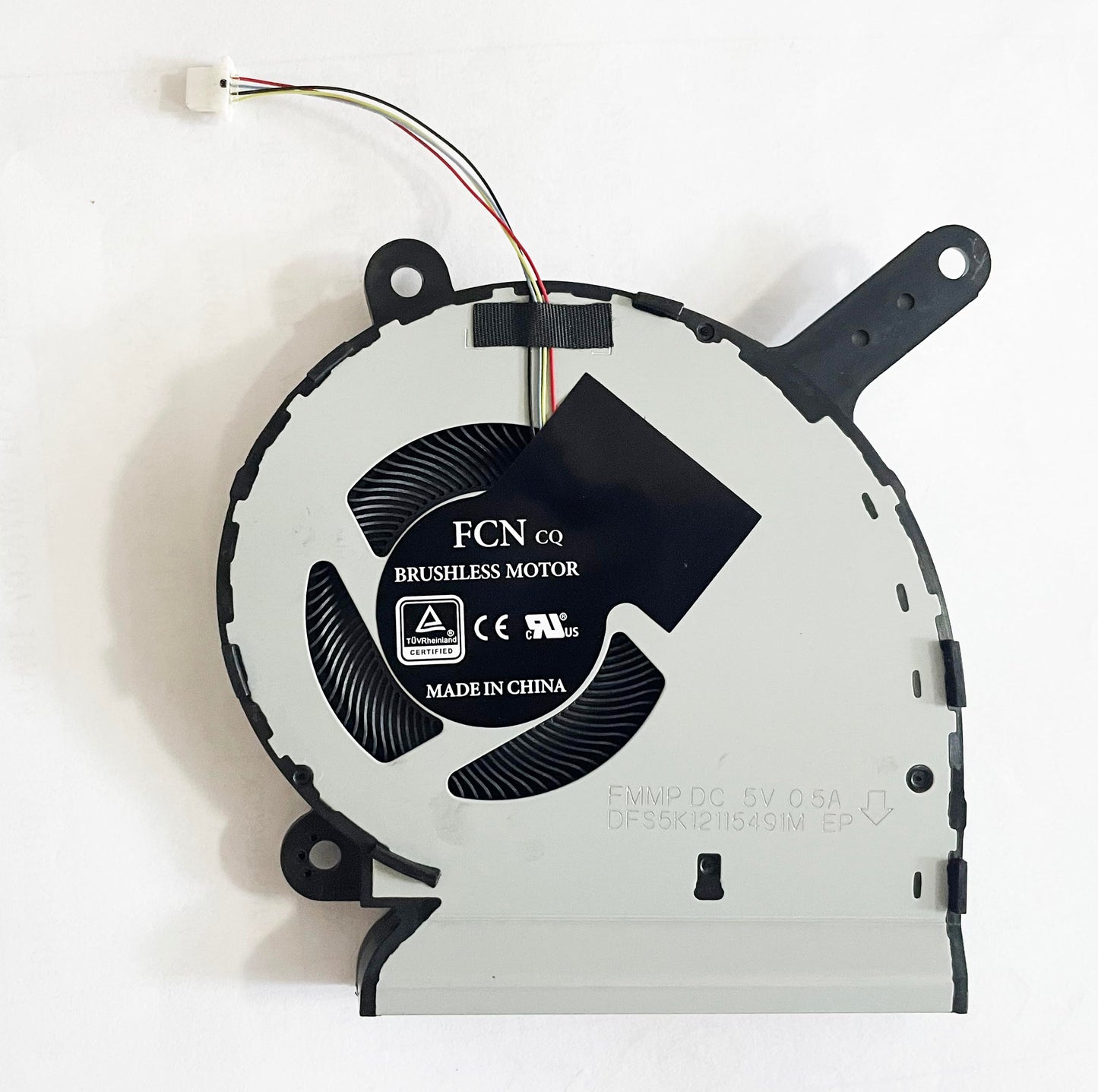 Fleshy Leaf Replacement CPU + GPU Cooling Fan for Asus Rog Strix G531 G531G G531GT G531GU G531GD G531GW G531GV-DB76 G531GT-BI7N6 DC5V DFS5K12115491M