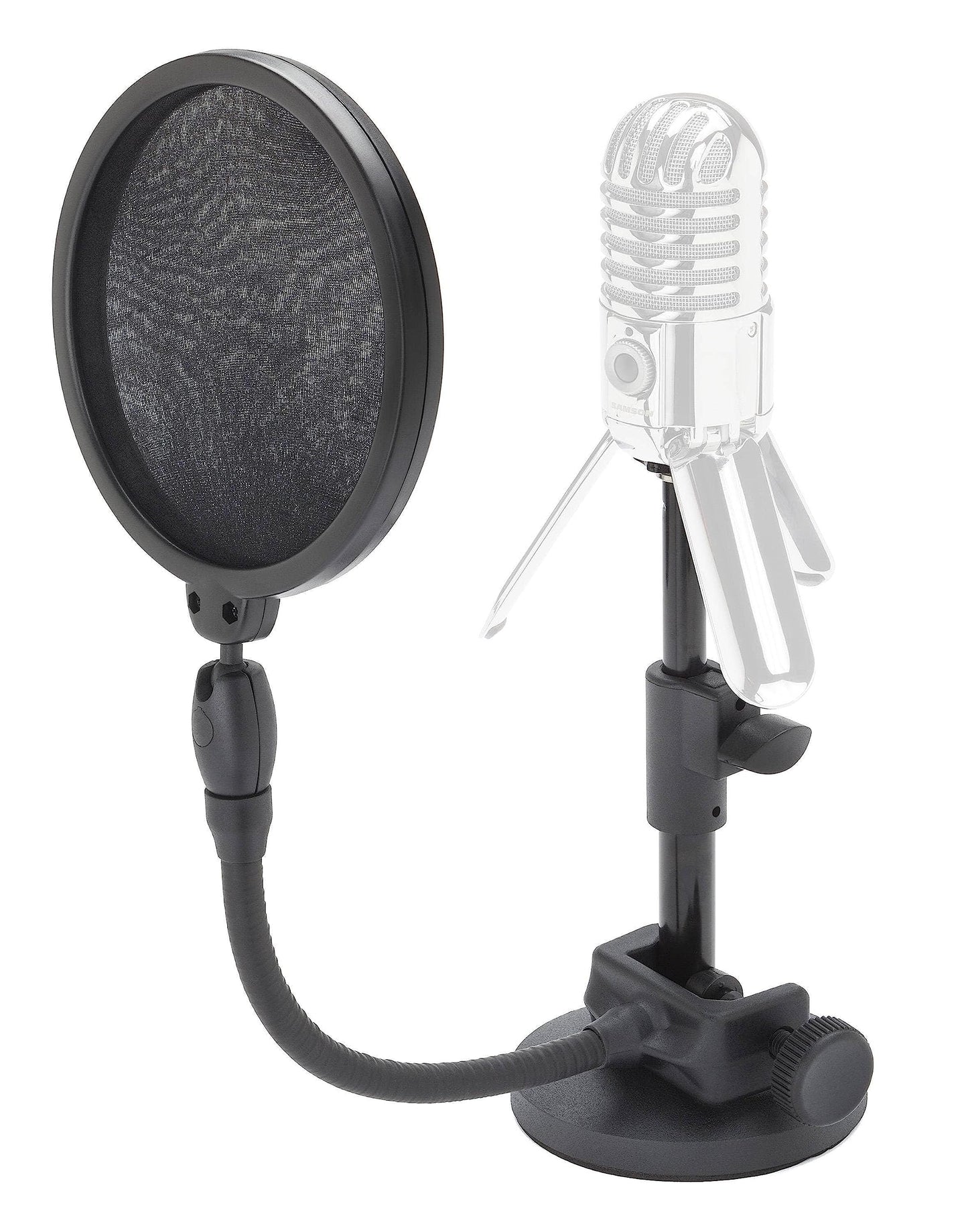 Samson MD2 / PS05 Bundle Desktop Microphone Stand and Microphone Pop Filter Restock Deal