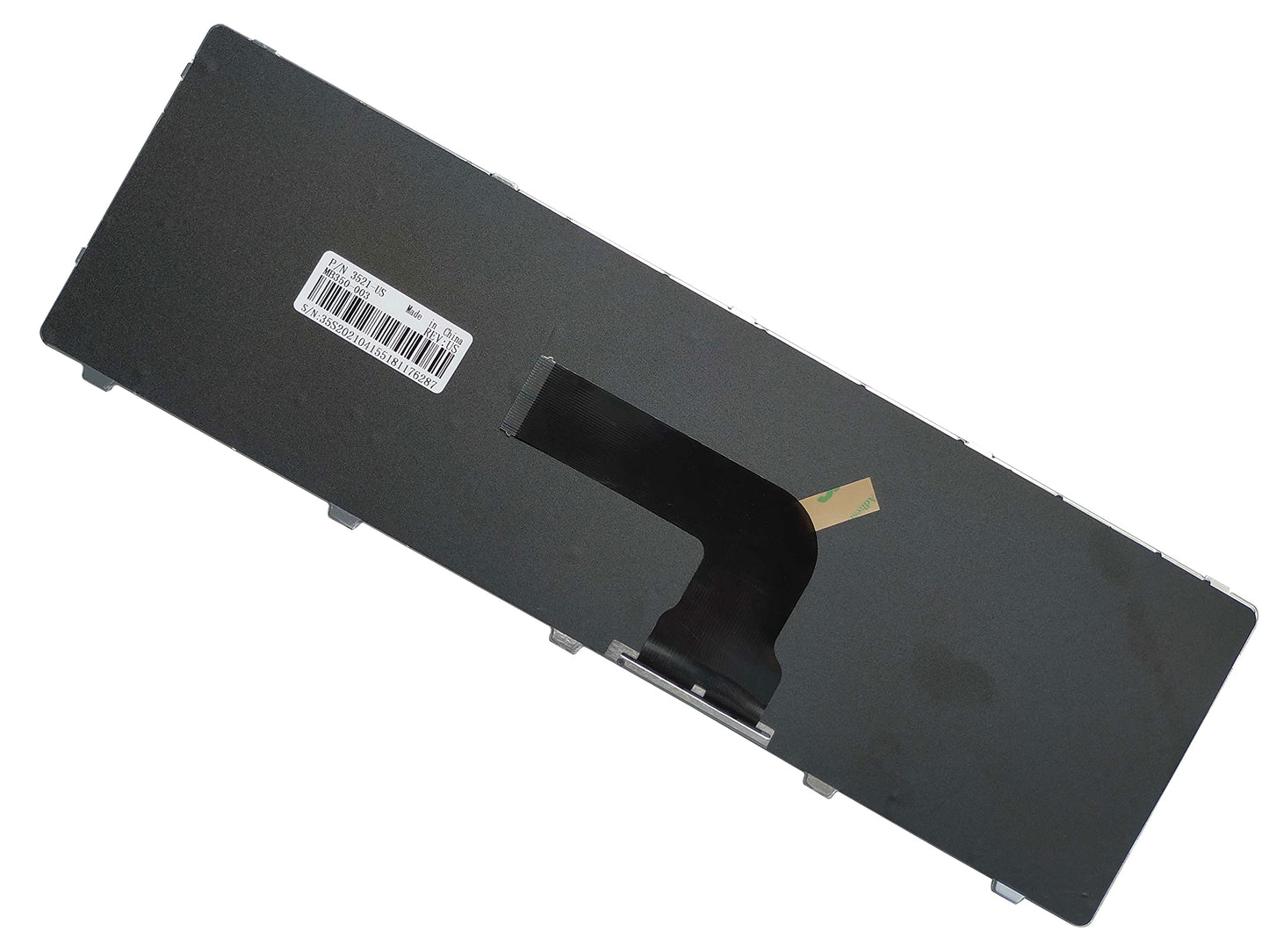 New Laptop Replacement Keyboard for Dell Inspiron 15 3521 2521 3531 3537 15R 5521 M531R 5535 US Layout