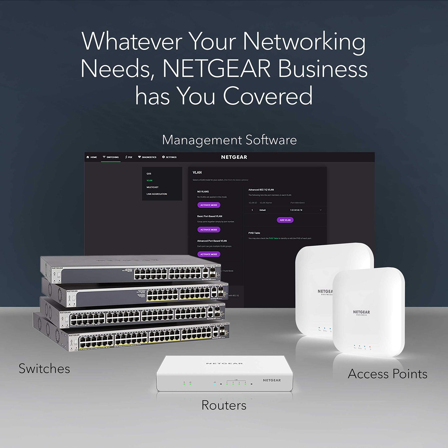NETGEAR GS324 24-Port Gigabit Unmanaged Switch | ????????-??????-???????? ???????????????????????? | Desktop, Rack-Mountable, Wall-Mountable | Cloud Care's 3 Year Warranty