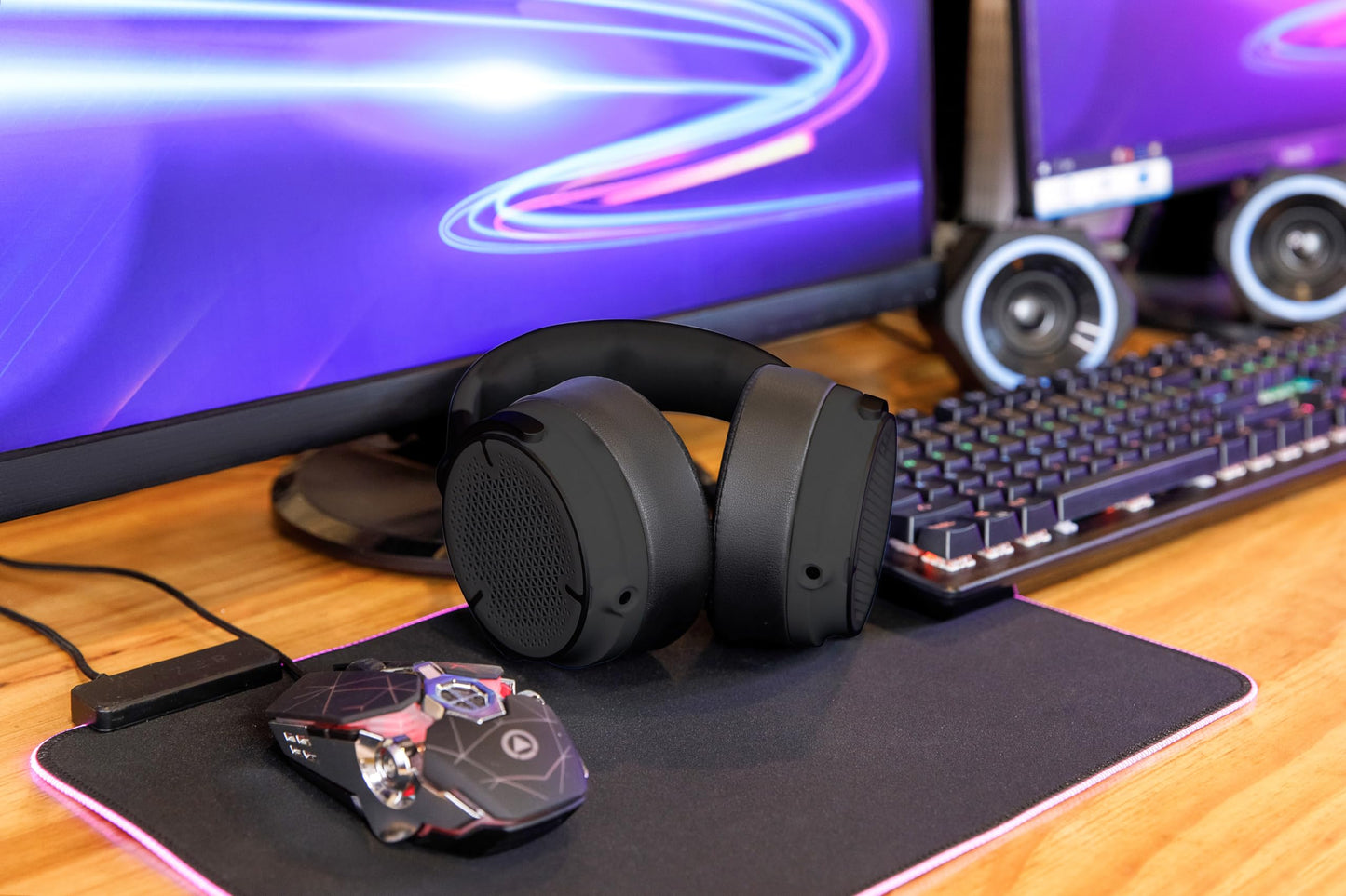 WC Freeze Virtuoso Pro - Cooling Gel Earpads for Corsair Virtuoso Pro Headsets Made by Wicked Cushions - Enhanced Comfort, Durability, and Sound