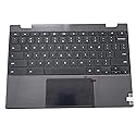 F-HONG ELECTRONIC CO LIMITED New Genuine Replacement for Lenovo Chromebook 100E 2nd Gen MTK Laptop Upper Case Palmrest Keyboard Touchpad Assembly Part