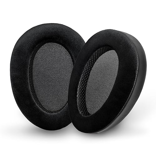 Voarmaks Memory Foam Cushion Ear Pads for Hifiman Arya Ananda Edition XS X HE1000se HE1000 V2 Jade II Headphone Replacement EarPads (Elite Velour