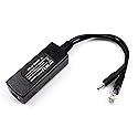 PoE Texas 802.3af Power Over Ethernet PoE Splitter with 5 Volts 10 Watts Output - for 5V Non-PoE Security Camera and Devices Like Foscam, Sonoff