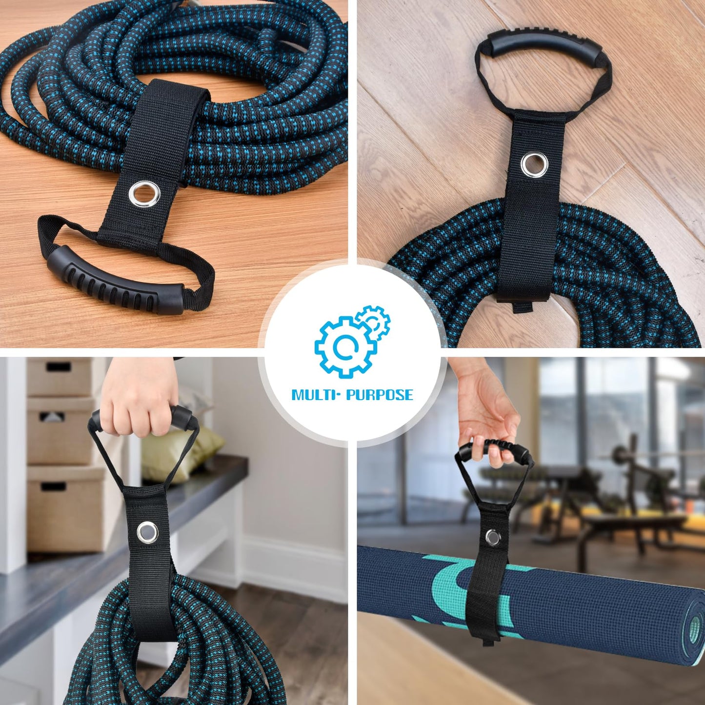 Christmas Gifts Stocking Stuffers for Men - 6 Pack Heavy-Duty Storage Straps Gifts for Men Dad Him Boyfriend Cable Straps for RV Accessories Extension