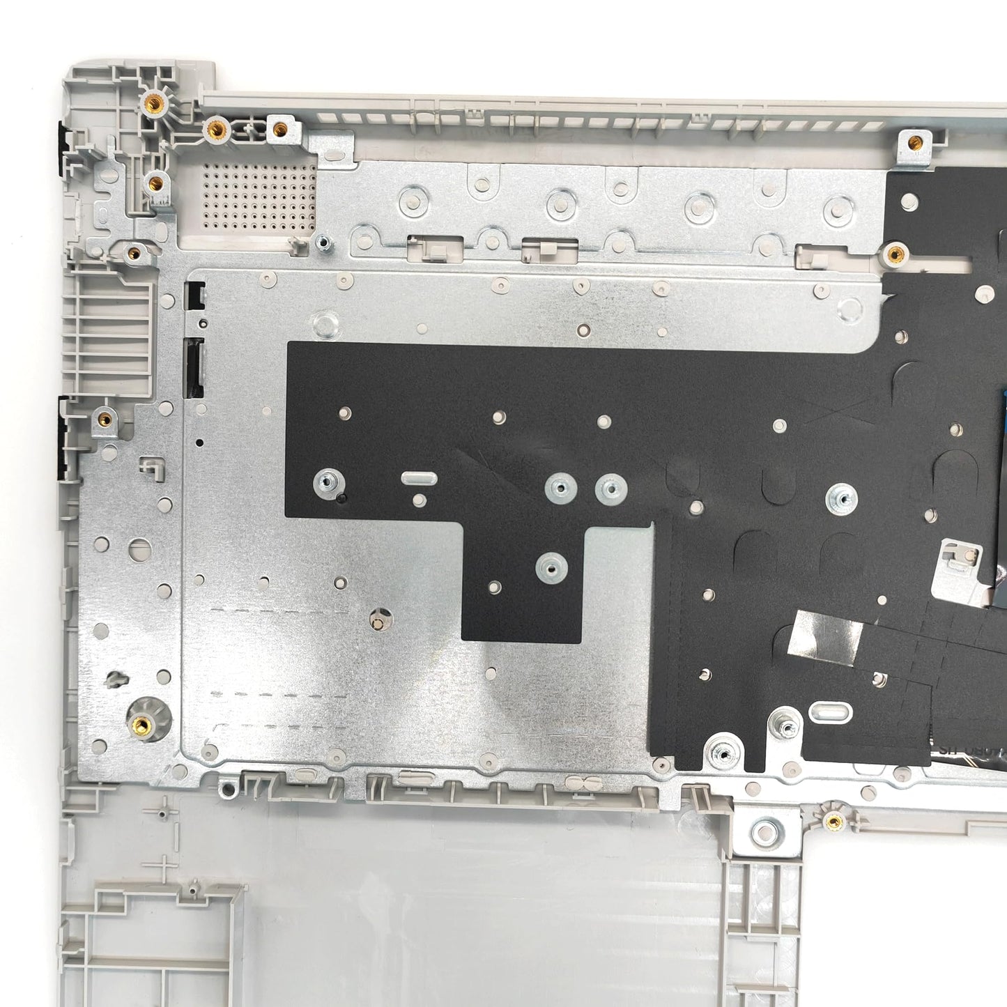 Jxjslp Replacement Upper Case Palmrest for HP 17-CN 17-CP 17T-CN 17Z-CP 17-cn0023dx 17-cn0273st 17.3'' Series Laptop Non-Backlit Keyboard Assembly Top