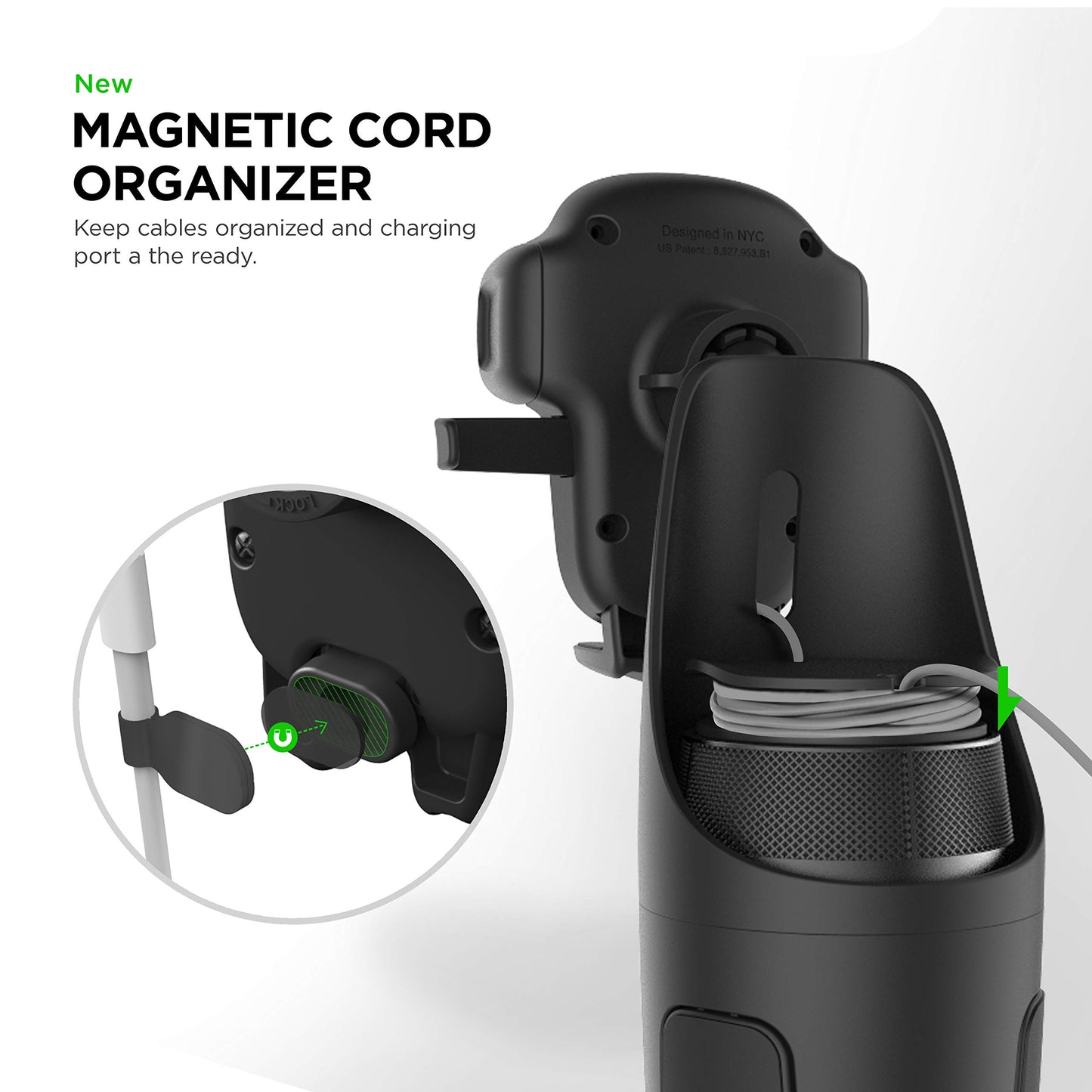 iOttie Easy One Touch 5 Cup Holder Mount - Universal Car Mount Phone Holder for iPhone, Google, Samsung, Moto, Huawei, Nokia, LG, and all other
