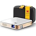 Kodak Luma 150 Wireless Mini Pico Projector - DLP, Supports 1080p, Built-in Speaker & Rechargeable Battery, HDMI/USB/microSD, Travel Case Included