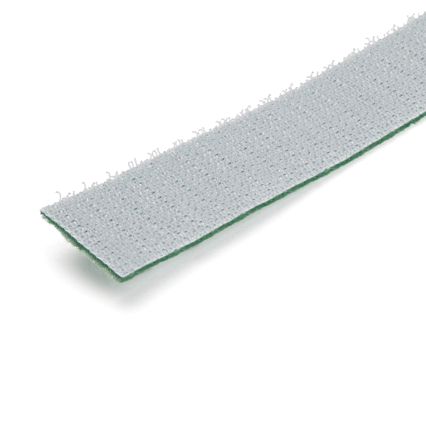 StarTech.com 25ft Hook and Loop Roll - Cut-to-Size Reusable Cable Ties - Bulk Industrial Wire Fastener Tape/Adjustable Fabric Wraps Green/Resuable