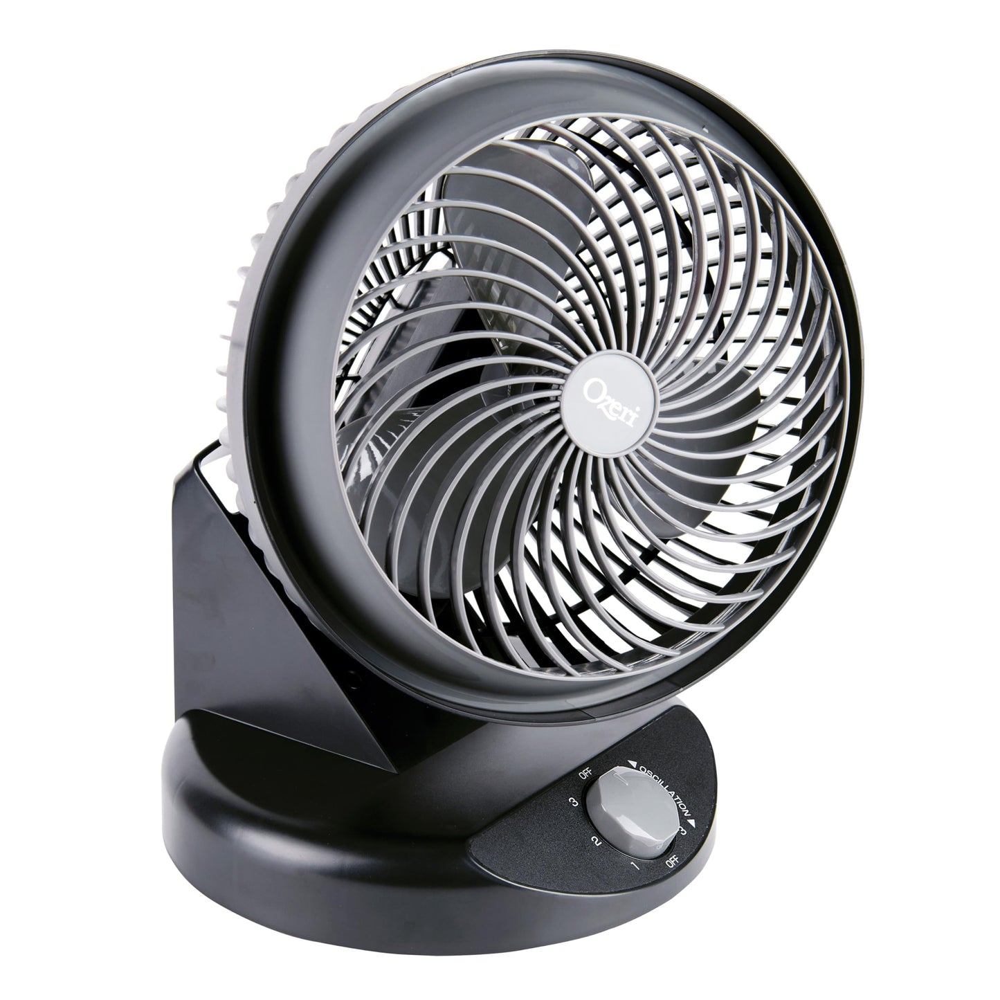 Ozeri Brezza 360 10" Oscillating Table Fan, with Orbital Motion Technology