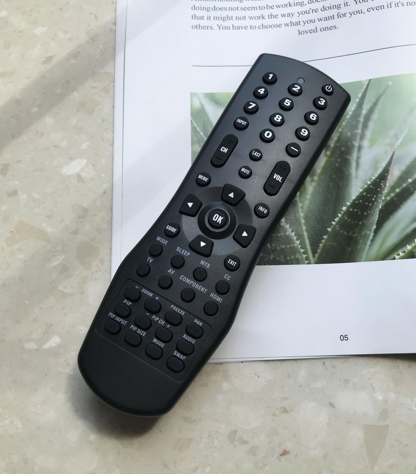 Universal Replacement Remote Control for Vizio LCD Plasma Smart TV VA26LHDTV10T VL260M VL260M VL320M VL370M VL420M VL470M VF550M VS42L VF551XVT