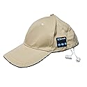 Savage Gear Wireless Unisex Snapback Cap with Wireless Hands Free Easy Connect Technology and Built in Earbuds (Tan)