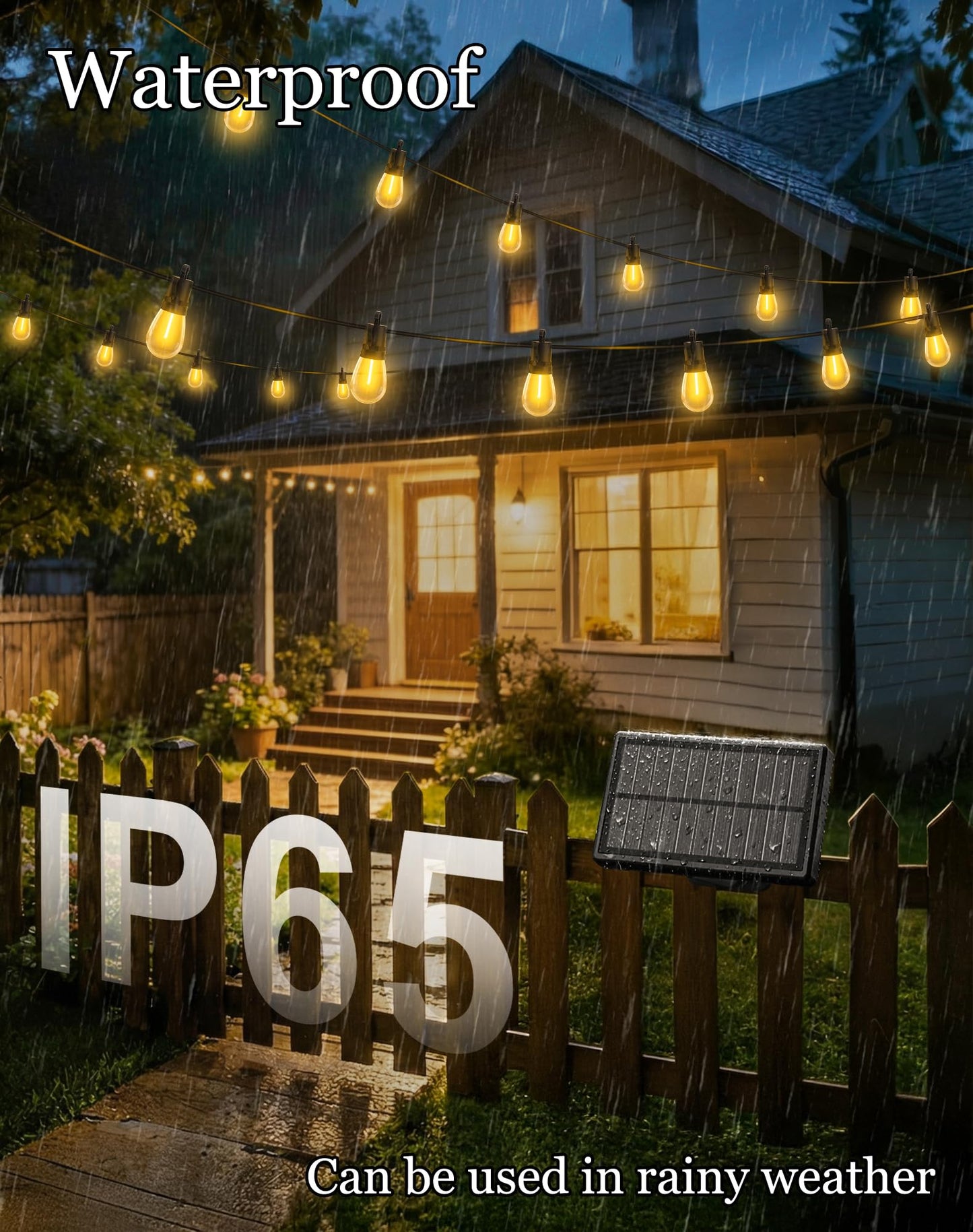 50ft-Solar-Powered-Lights-Outdoor-Waterproof-String
