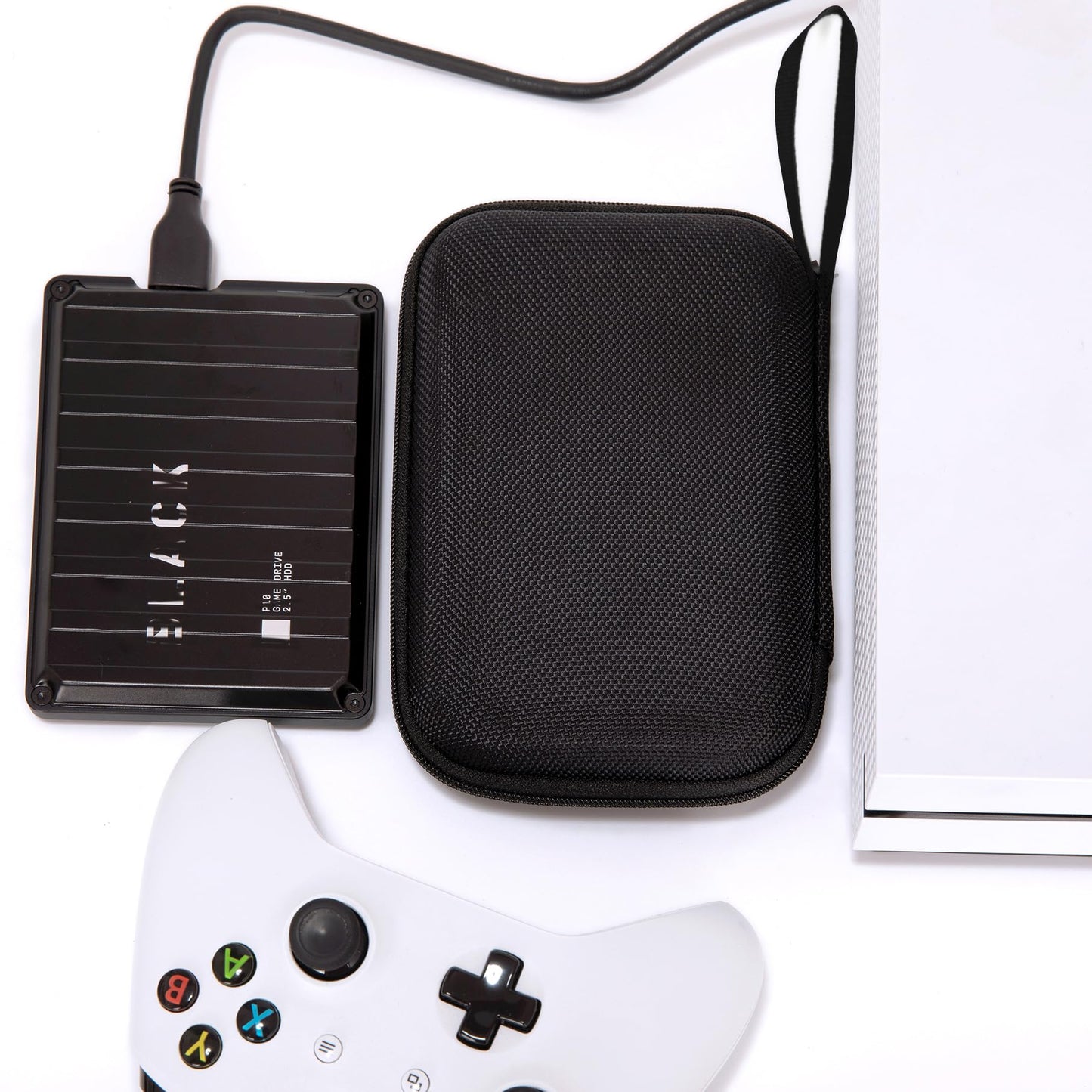 2.5-inch HDD EVA Carrying Case for Portable External Hard Drive Toshiba Canvio Basics Seagate Expansion WD Elements