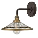 Hinkley Rigby One Light Wall Sconce, Buckeye Bronze