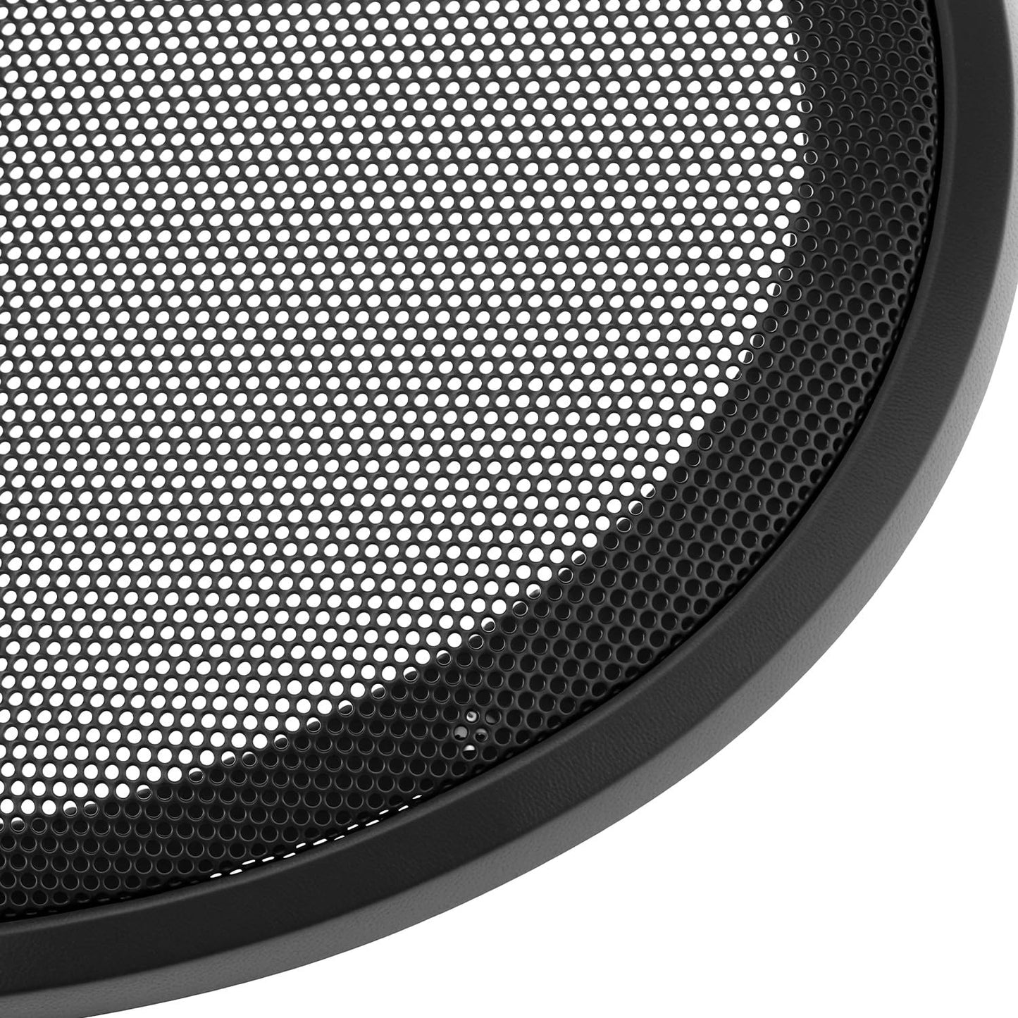 QWORK 6" x 9" Speaker Grill Covers with ABS Plastic Frame & Metal Mesh, Protect Subwoofers from Damage for DIY and Car Speakers, Includes Screws