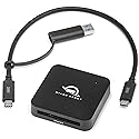 OWC Atlas CFast Card Reader with USB-C and USB-A Cable