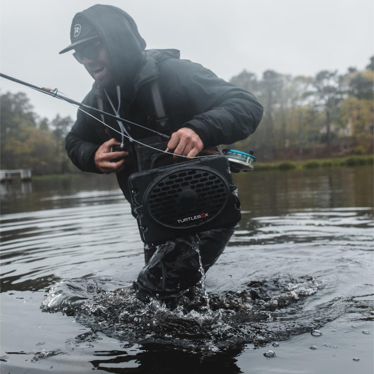 Turtlebox Original Gen 3: Portable Outdoor Bluetooth Speaker - Ultra-Loud (120dB), Waterproof (IP67), Rugged, Impact-Resistant, 3-Day Battery | Party