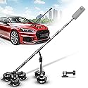 Insta 360 Car Mount, 360 Camera Car Mount Kit, 5 in 1 Suction Cup Camera Mount Kit, Compatible with GoPro, Insta 360 & Smartphones, Extra Strong Hold