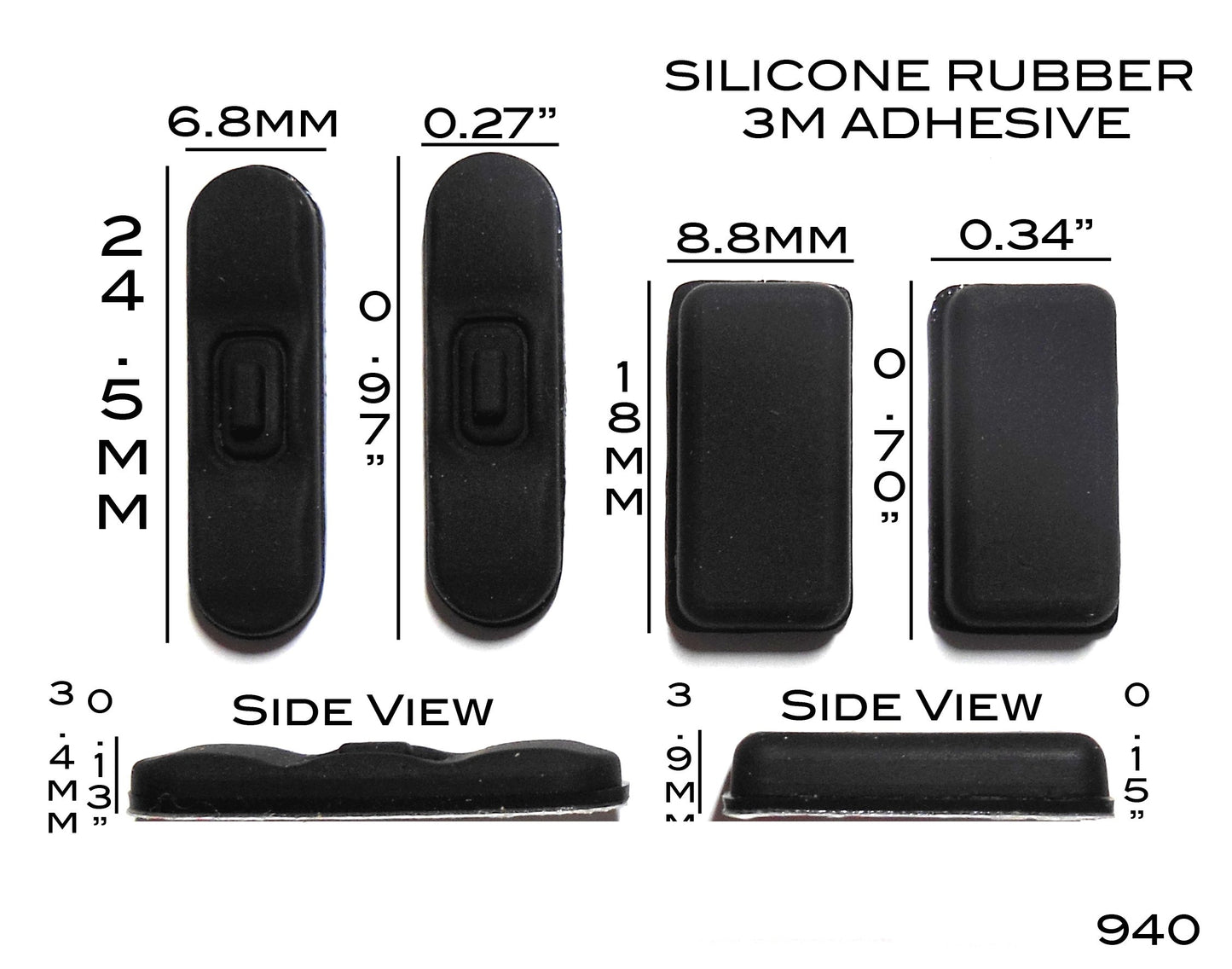 VATH Rubber Feet Set for Thinkpad T430, T430i [940]
