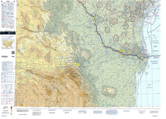 FAA Chart: VFR Sectional BROWNSVILLE SBRO (Current Edition)