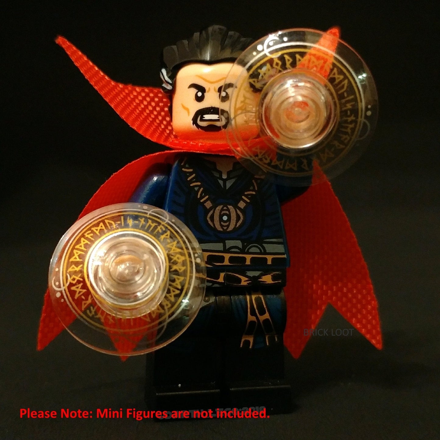 Brick Loot 35pc Superhero Capes Set – Mini Figure Accessories Compatible with Lego & Major Brands, Action Hero Toy Kit for Kids 6+