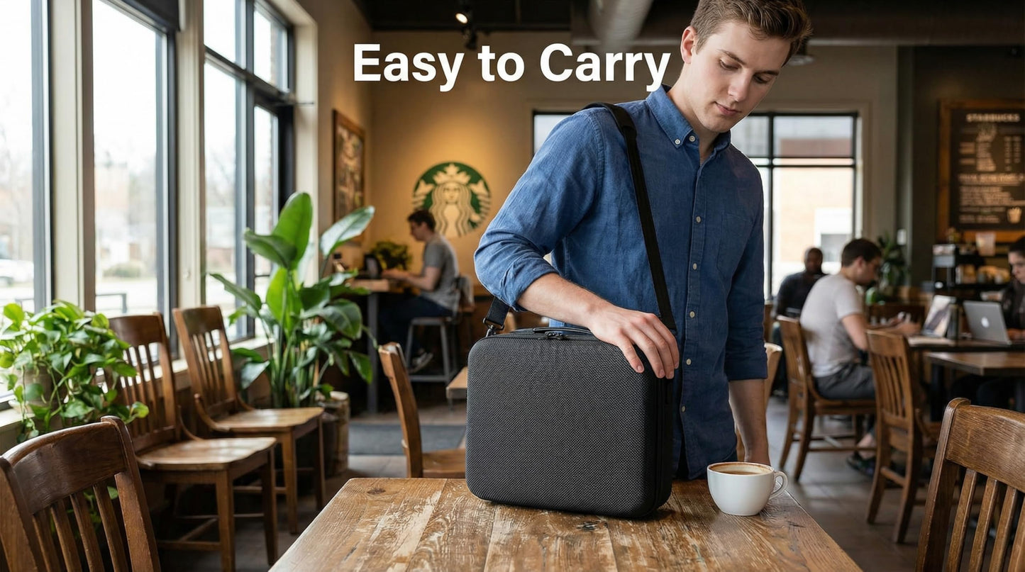 CltrCr Hard Travel Case Replacement for Canon PIXMA TR160 / TR150 / iP110 Wireless Portable Printer (Only Case)