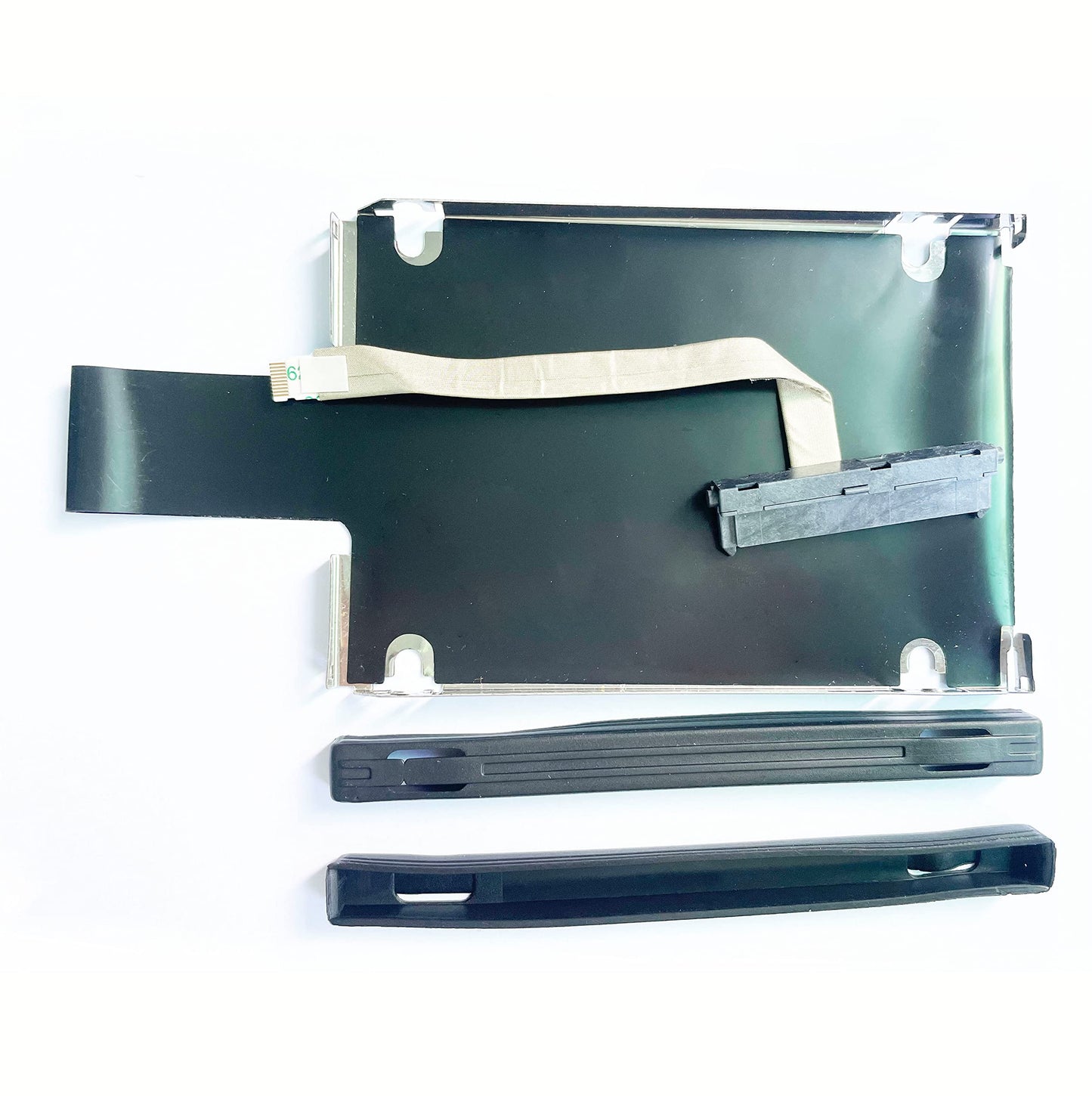 Fleshy Leaf 2.5" SSD HDD Caddy Bracket w/ 2nd Second SATA Hard Drive Connector Cable Replacement for ASUS TUF Gaming F15 FX506 A15 FA506 FA506IV