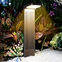 COXSENI Solar Pathway Lights Outdoor 4Pack, Bright 60LED Solar Path Lights Outside Waterproof, Warm & Cool Walkway Lights Solar Powered, Landscape