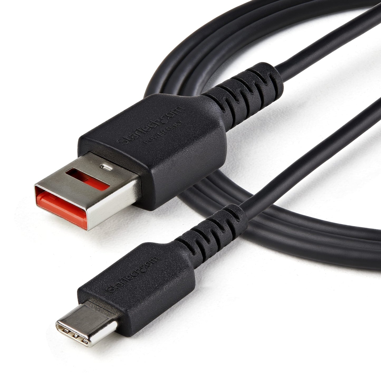 StarTech.com 3ft (1m) Secure Charging Cable USB-A to USB-C Data Blocker Charge-Only Cable No-Data Power-Only Charger Cable for Phone/Tablet Data