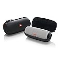 JBL Lifestyle Carry Case for Charge 3 Bluetooth Portable Speaker; Rugged EVA Shell with Weather Resistant Zippered Seal and Carabiner Style Clip