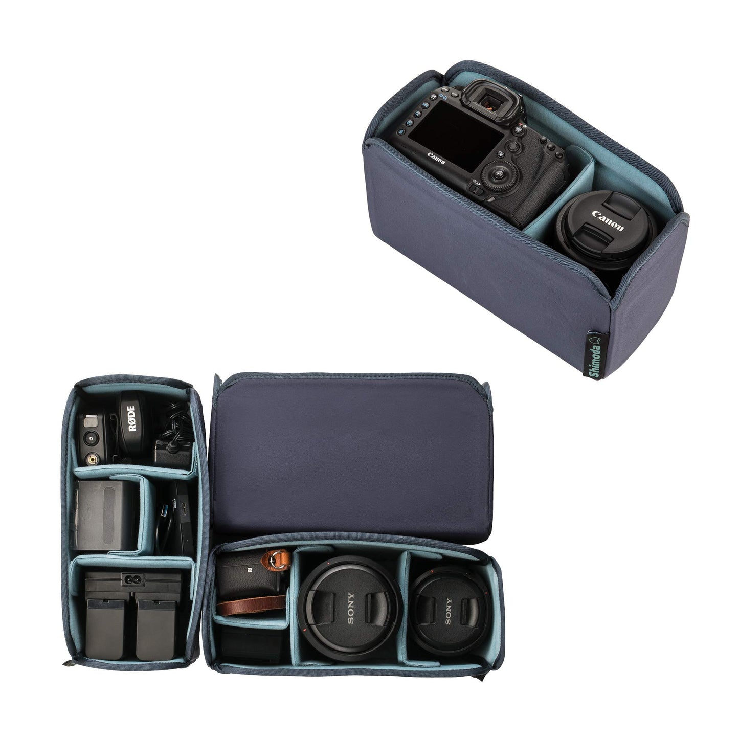 Shimoda Core Unit Small DSLR, Modular Protective Camera Insert for Outdoor Photography Travel, Fits DSLR or Mirrorless with 70-200mm f/2.8 Lens, EVA