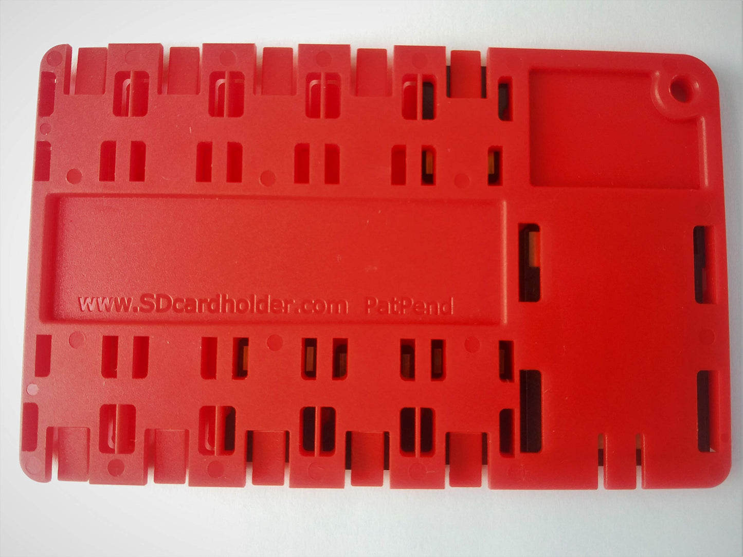 Micro Sd Card Holder-RED