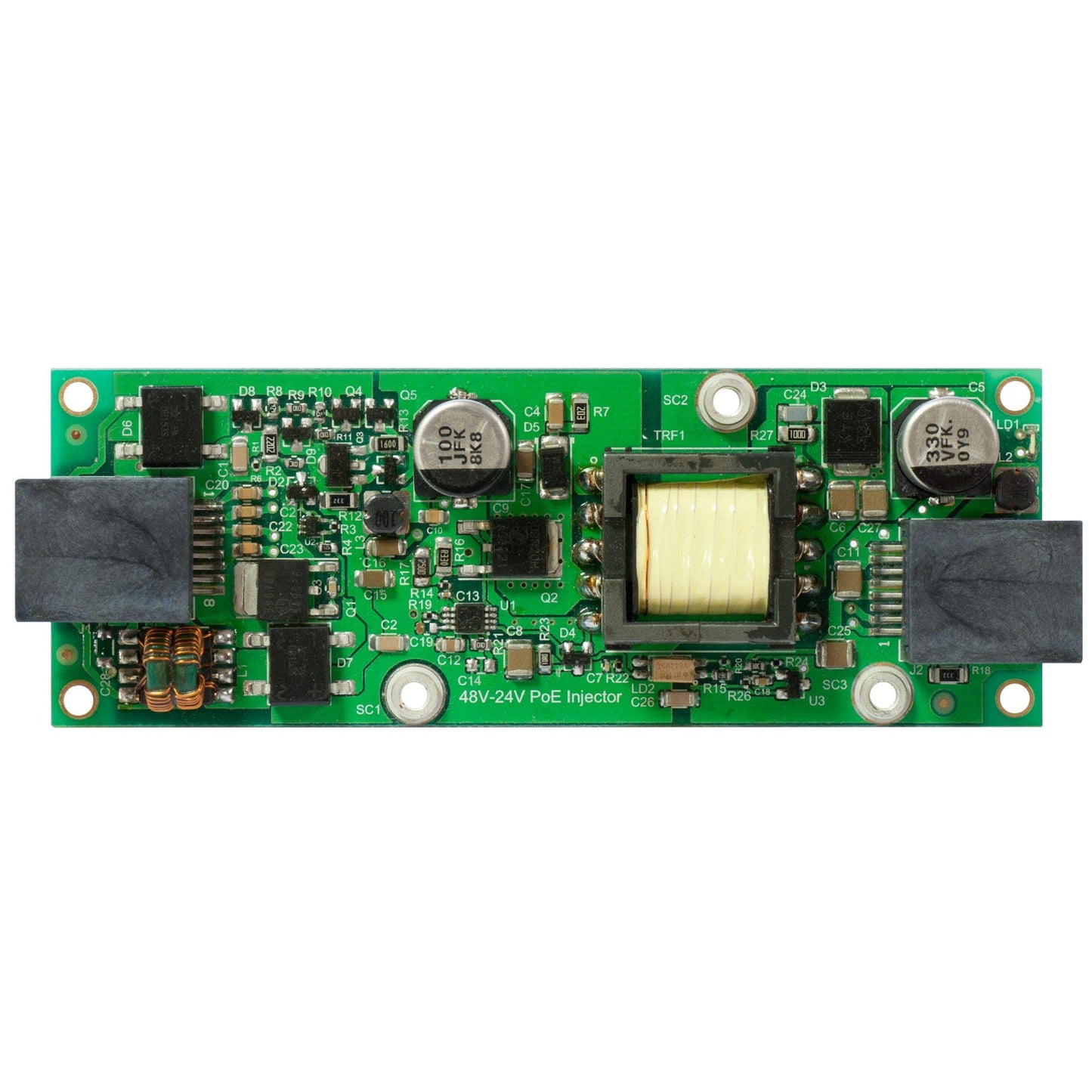 Mikrotik RBPOE-CON-HP PoE Converter to Power RouterBOARD 48V to 24V PoE+