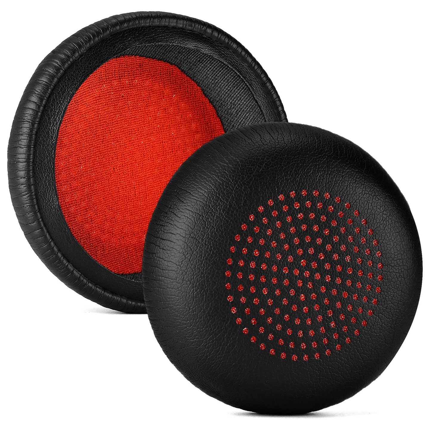 Voyager Focus UC Ear Pads - Replacement Ear Cushion Cover Compatible with Poly Voyager Focus UC, Plantronics Voyager Focus UC B825 Binaural, BLACKWIRE
