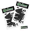 Dragon Grips PS5 Controller Grip, 22 Pcs Black Textured Non-Slip Rubber Controller Grips Stickers, Perfectly Fit to Any Handles, Trigger Buttons