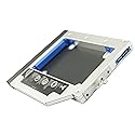 Nimitz 2nd HDD SSD Hard Drive Caddy for Hp Elitebook 6930p 8440p/w 8530p/w 8540p/w 8730w 8740w with Faceplate/Bezel