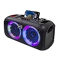 Dolphin Boombox Portable Bluetooth Speaker - Crisp Sound - Dual 6.5" Woofer, 1" Tweeter