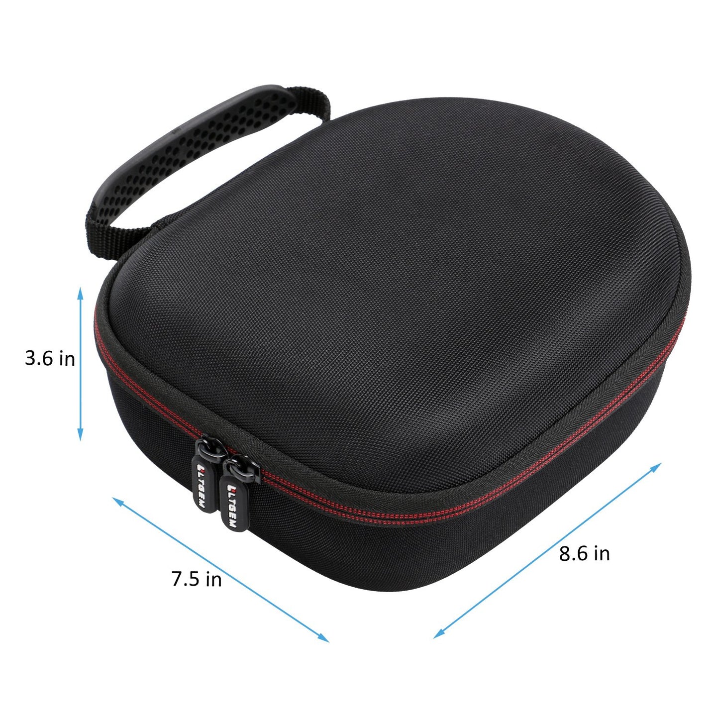 Headphone Case Compatible with Sennheiser HD 280 Pro / 599/600 / 660S2 / 569/490 Pro / 620S / 599 SE Headphones, Black