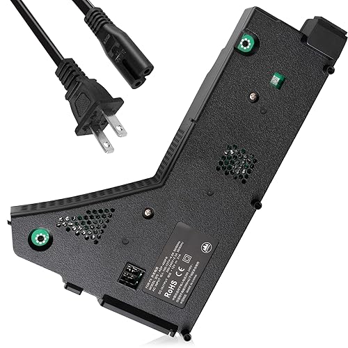 AQIDAP for PS5 Power Supply ADP-400FR PA-1401-JT3 Internal Power for 1200 Series Host Source Replacement with AC Adapter Console Power Adapter…