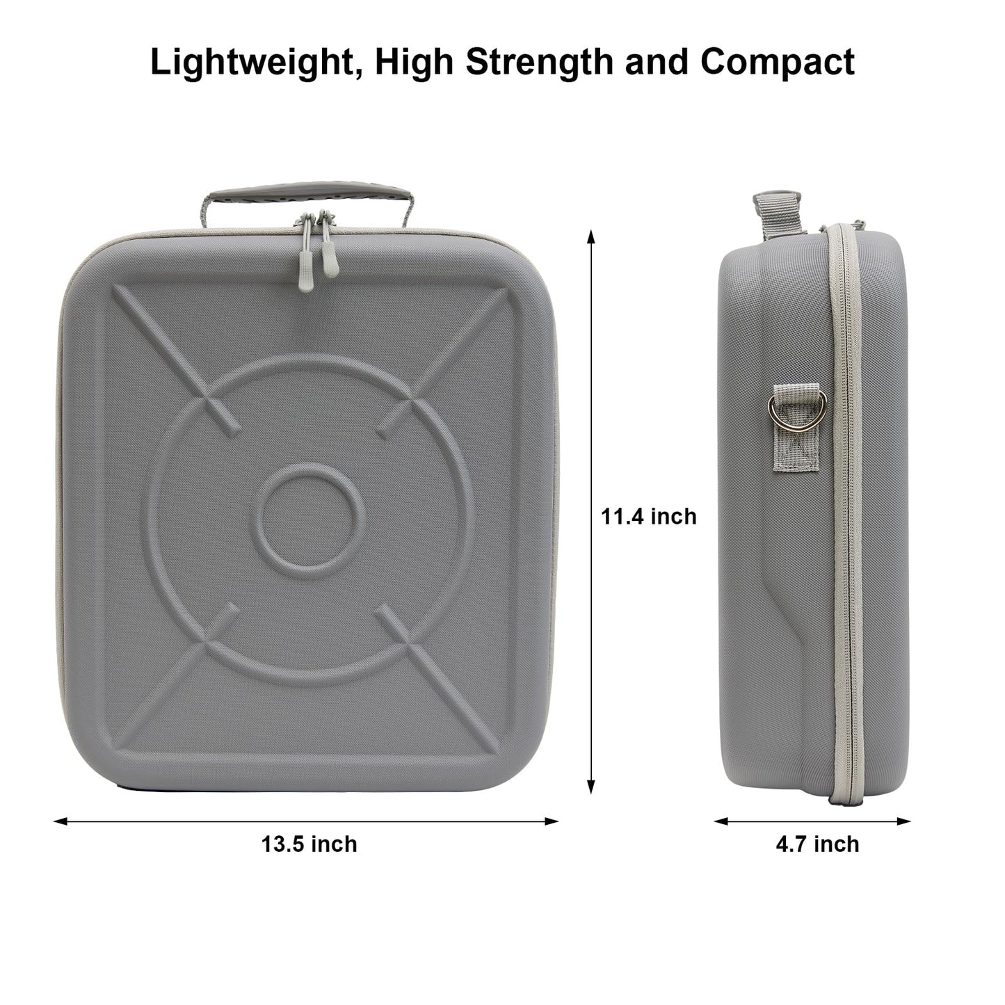 Starlink Mini Case, Shockproof Travel Organizer Carrying Bag for Satellite Dish & Accessories, Starlink Mini Protective Cover with Shoulder Strap