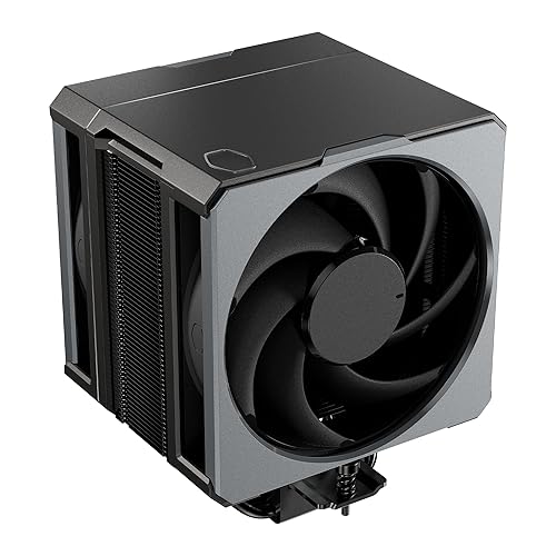Cooler Master Hyper 612 APEX CPU Air Cooler - Powerful Dual 120mm PWM Fans, 6 Copper Heat Pipes, AMD AM5/AM4 & Intel LGA 1851/1700, High Performance